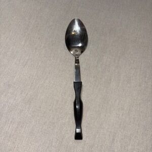 CUTCO Basting Serving Spoon 17KC Stainless Steel Classic Brown Handle 12" USA